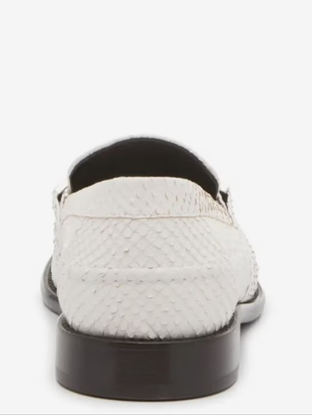 NWT: Burberry Women's White Leather Bit Loafers - 39.5 EU = 9.5 US - Picture 5 of 14